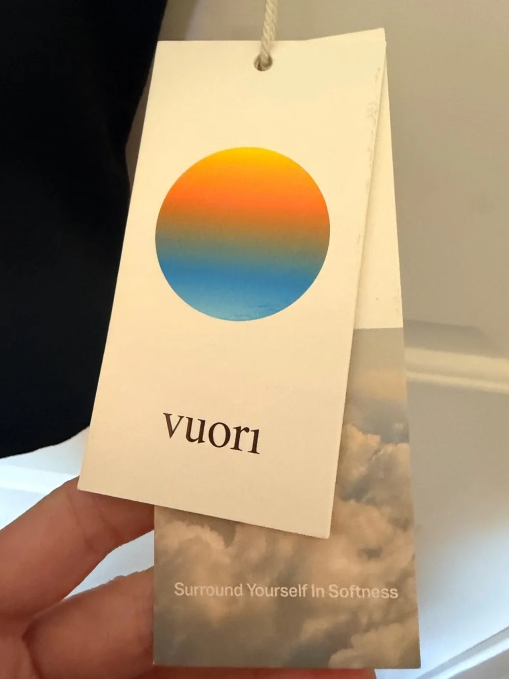 NWT Vuori Halo Performance Crop Tank 2.0 | Heather Black | Small - Picture 5 of 8